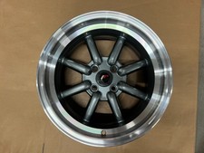 Japan Racing JR19 Alloy Wheel 15x8 ET0 4x100 Gun Metal *UC* 1474