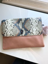 Nica Large Clutch Bag. Pink