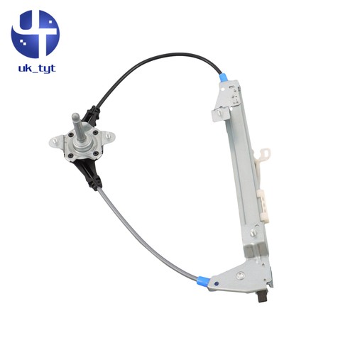 Manual window regulator - window, rear