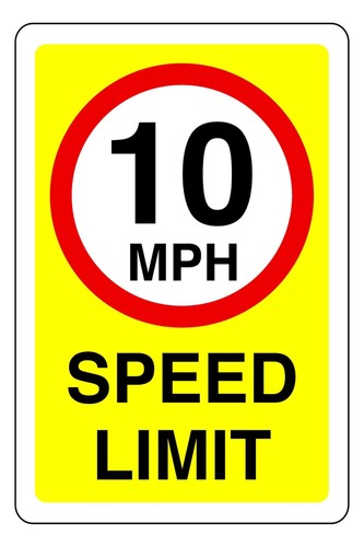 Mph speed limit - mph,