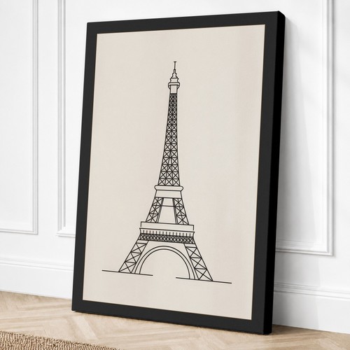 Eiffel tower blueprint - eiffel,