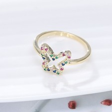 Fashion colored butterfly