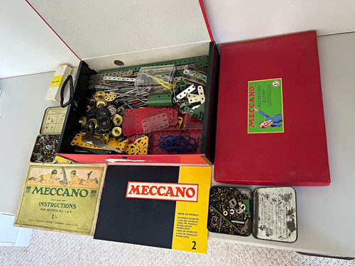 Vintage meccano metal - meccano,