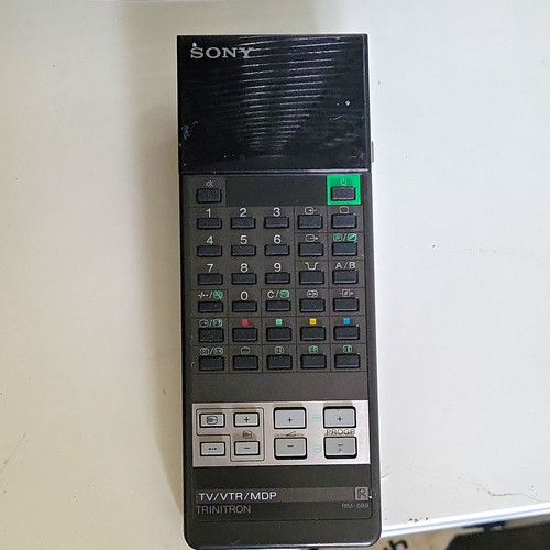 Sony trinitron 689 remote - sony,