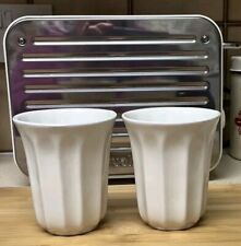 2XHotel Chocolat By Andrew Wicks White Mugs Pod Cups for Velvetiser 