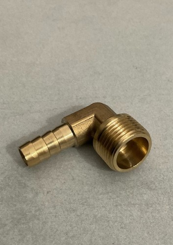 Brass pipe fitting metric male - brass,