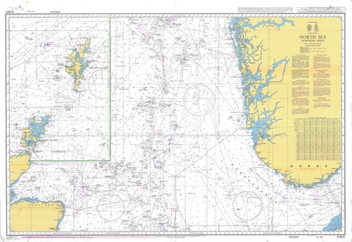 2182c north sea northern sheet - 2182c,