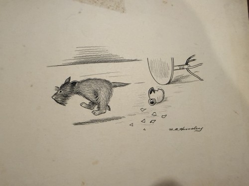 Vintage scottish terrier - scottish,
