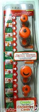Tonic Studios Christmas 4 hole punch set 1 tree pudding snowflake border 998E