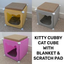 Cat House Cubby Hole Bed Den