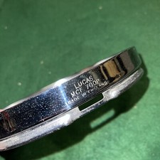 Original Triumph Lucas 7” Rim Inner Nacelle 1952-66 Headlamp Headlight Rim Used