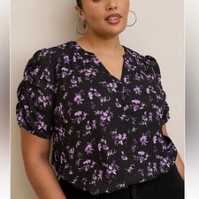 Torrid Harper Black Purple
