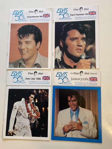 Elvis magazines - elvis, x4