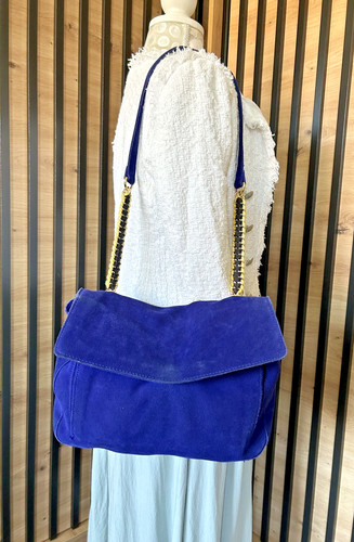 Zara real suede royal - suede, cobalt