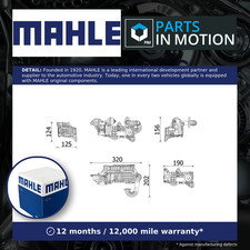 EGR Valve Cooler fits FORD