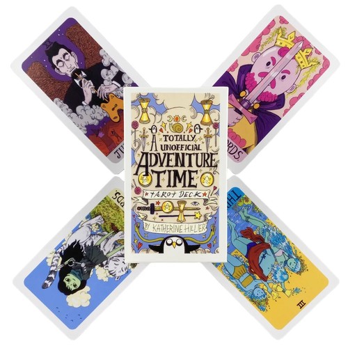 Adventure time tarot cards - time,