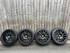 Abarth 595 Competizione Tributo Ferrari 17” Alloy Wheels + 5-6mm Tyres!
