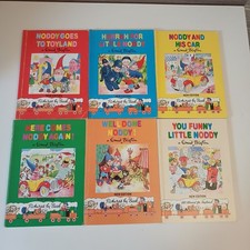 6 Enid Blyton Noddy Books