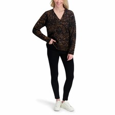 DKNY Ladies Leopard Print