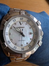 Seiko Velatura Ladies Watch with Mother of Pearl Dial New Battery Fitted