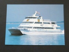 Postcard-Sealink-Lady Patricia-Ryde to Portsmouth Catamaran-Unused