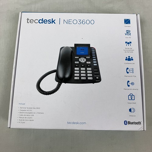 Tecdesk neo3600 landline - neo3600,