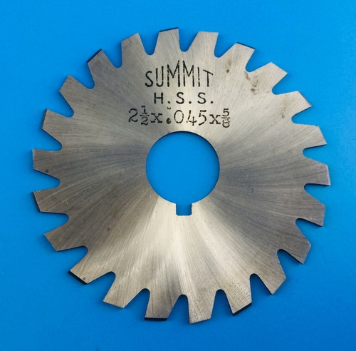 Hss slitting saw - hss, 2.1/2"