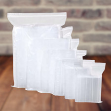  Clear GRIP SEAL BAGGIES Plastic Re-Sealable Poly Bags 