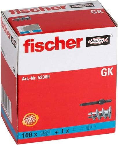 Fischer plasterboard rawplugs - fischer,