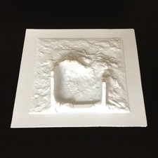 Amera Plastics Shelled Building Type D Plastic Kit. 1/72,1/76 20mm Scale  A128