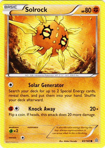 Solrock 160 common - -, 83/160
