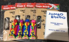 4 BINGO BOARDS AND 8 ASSORTED