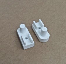 Pair of White Genuine Bifold