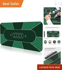 Elegant Folding Poker Mat