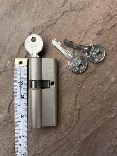 Euro lock 8cm with three - euro,