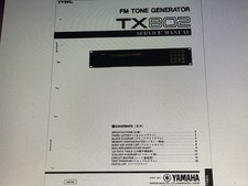 Yamaha tx802 service manual - yamaha,