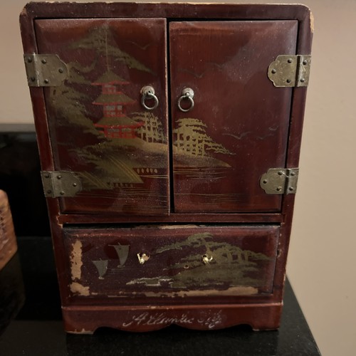 Japanese miniature lacquered - japanese,