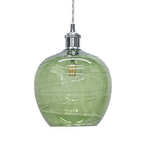 Modern green glass easy fit - modern,