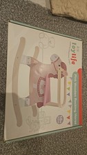 Toy Life Pink Wooden Rocking