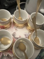 Golden Egg Cups With Gold