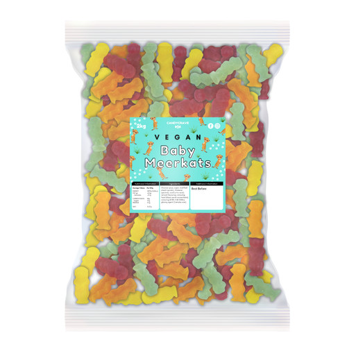 Candycrave vegan baby meerkats - vegan,