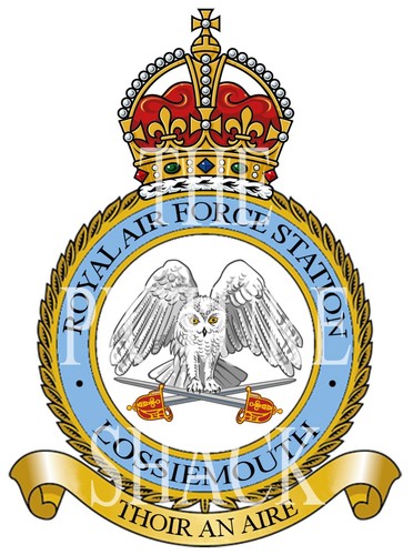 Raf station badge - badge, on