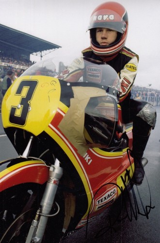 Randy mamola hand signed - mamola,