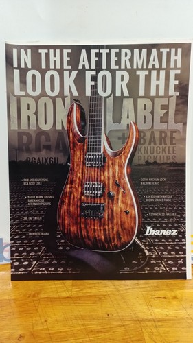 Ibanez rga iron label guitar - ibanez,