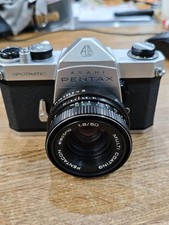 Pentax Asahi Spotmatic 35mm SLR film camera with Pentacon 1.8/50 lens