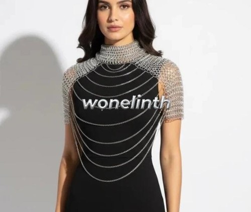Medieval aluminum chainmail - aluminum,