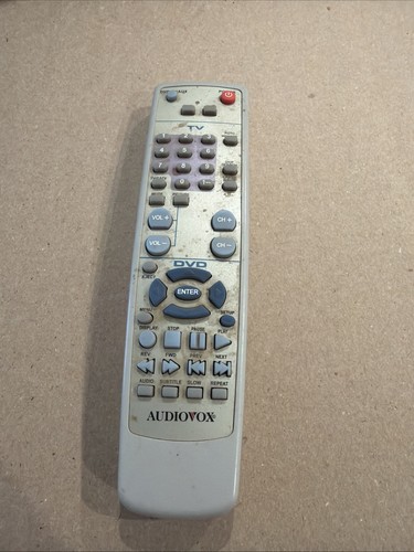 Audiovox adv12 remote - adv12, control