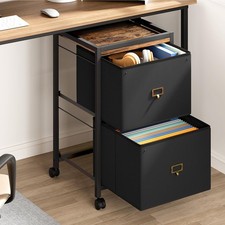 2-Drawer Mobile Filing Cabinet