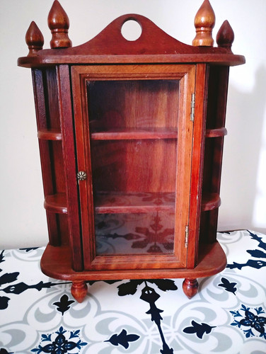 Vintage wooden curio - vintage,