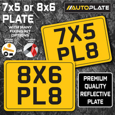 Motorbike Show Number Plate